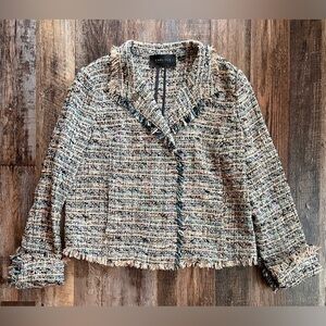 Carlisle Women's Tweed Multicolor Blazer